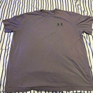 Under Armour Men's Purple Short Sleeve Tee